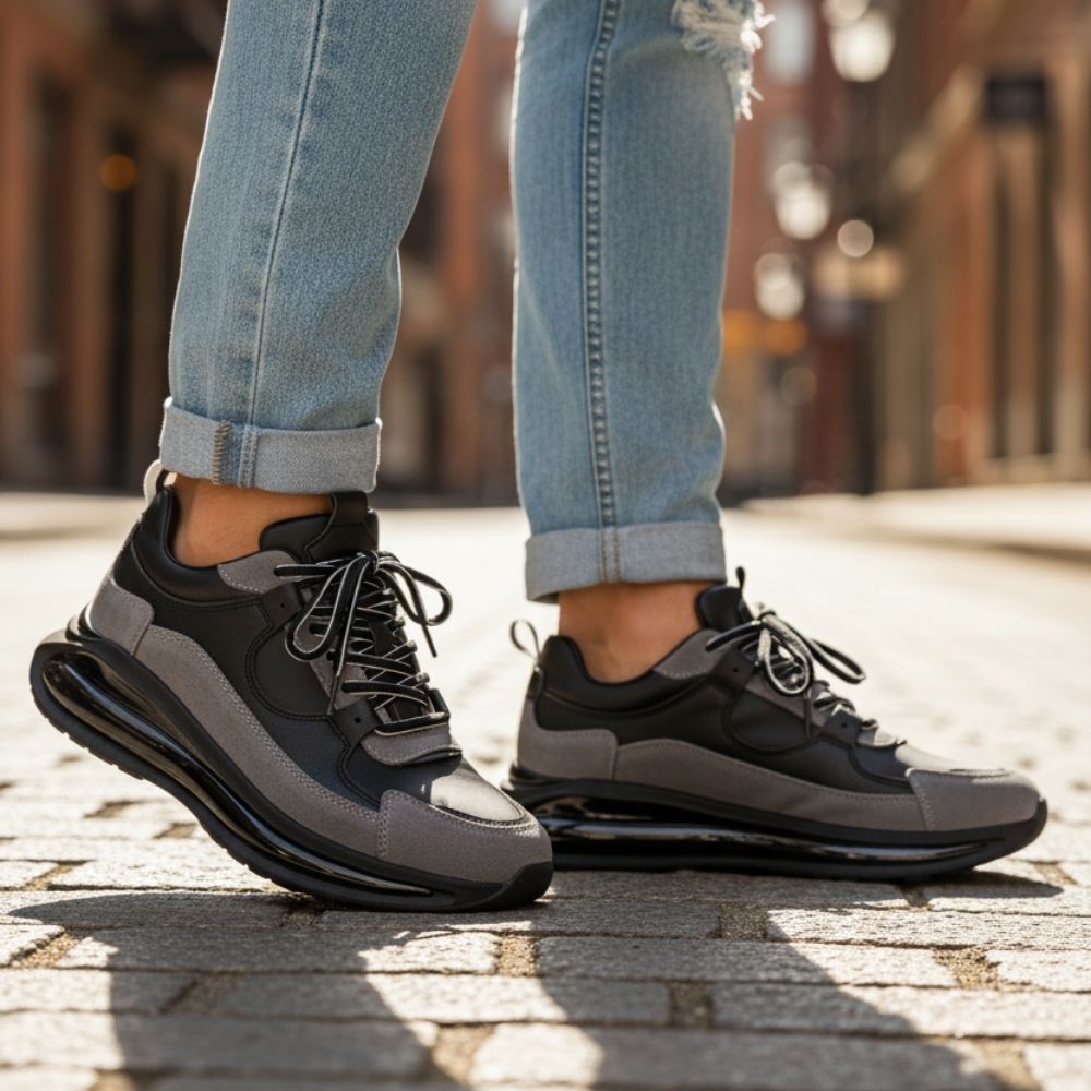 1098 Nubuk Hakiki Deri Sneakers