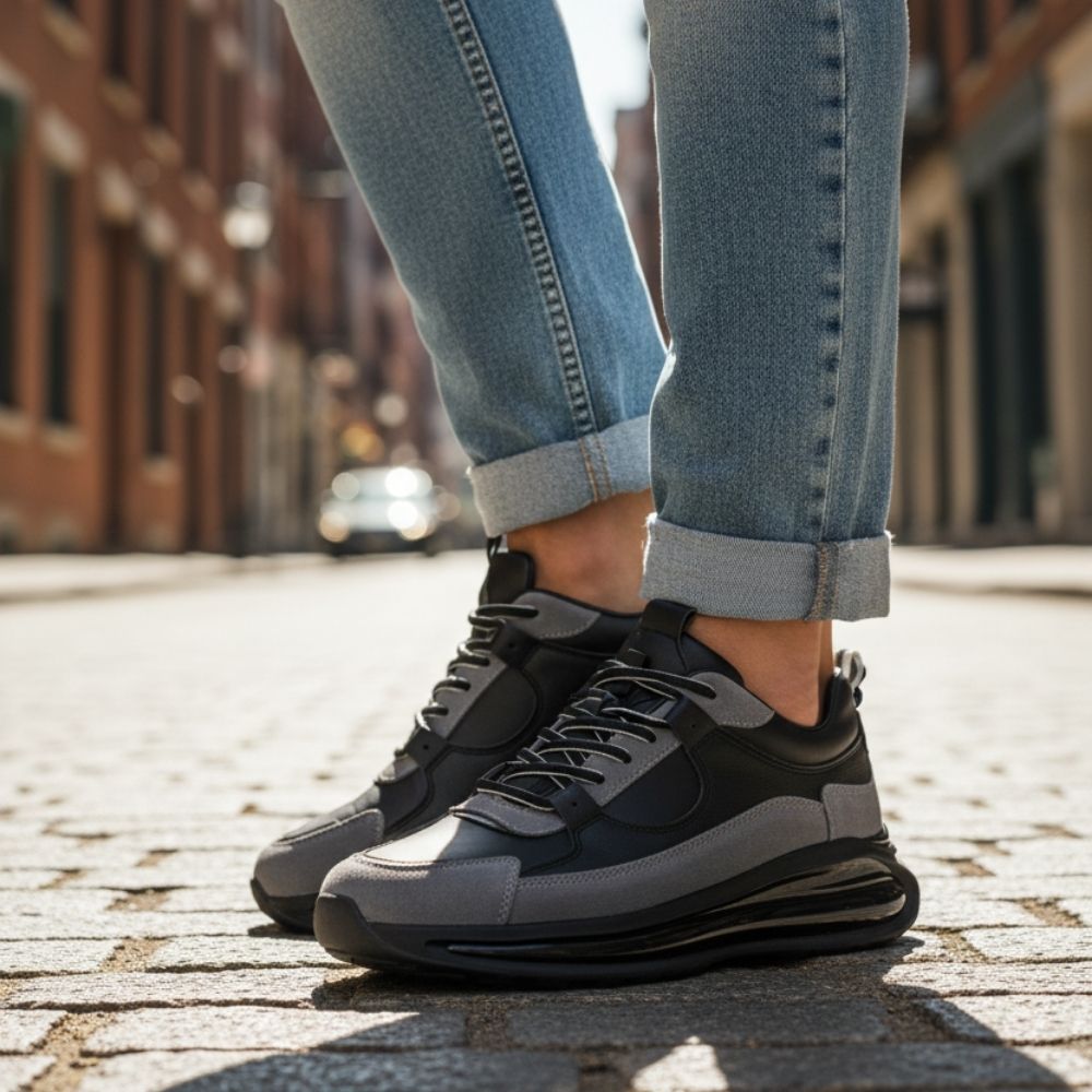 1098 Nubuk Hakiki Deri Sneakers