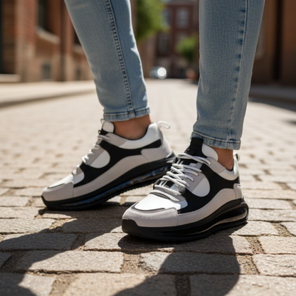 1098 Nubuk Hakiki Deri Sneakers