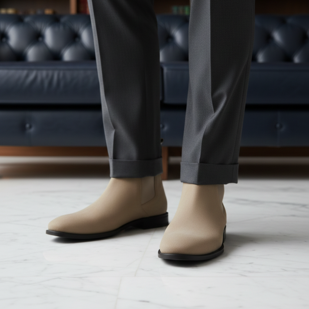 2041 Chelsea Fermuarlı Hakiki Deri Bot