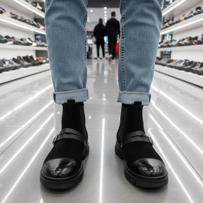 2041 Süet Hakiki Deri Bot