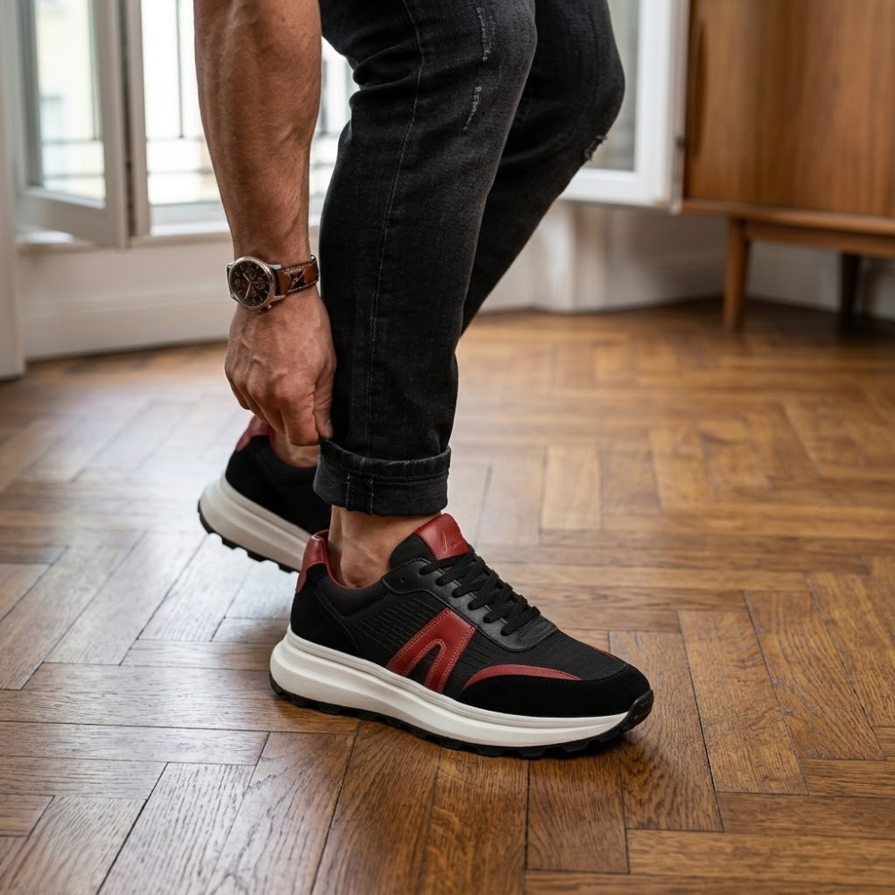 2031  Hakiki Deri Sneaker Eva