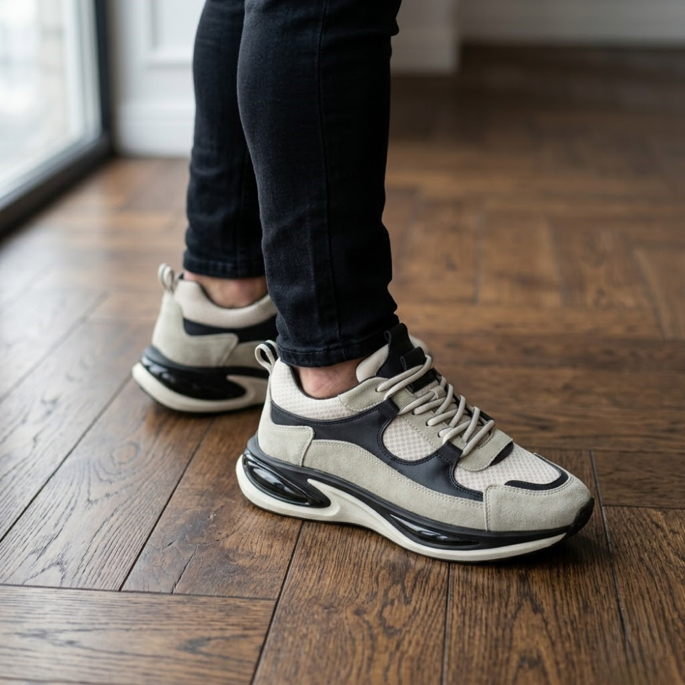 1098 Nubuk Hakiki Deri Sneakers