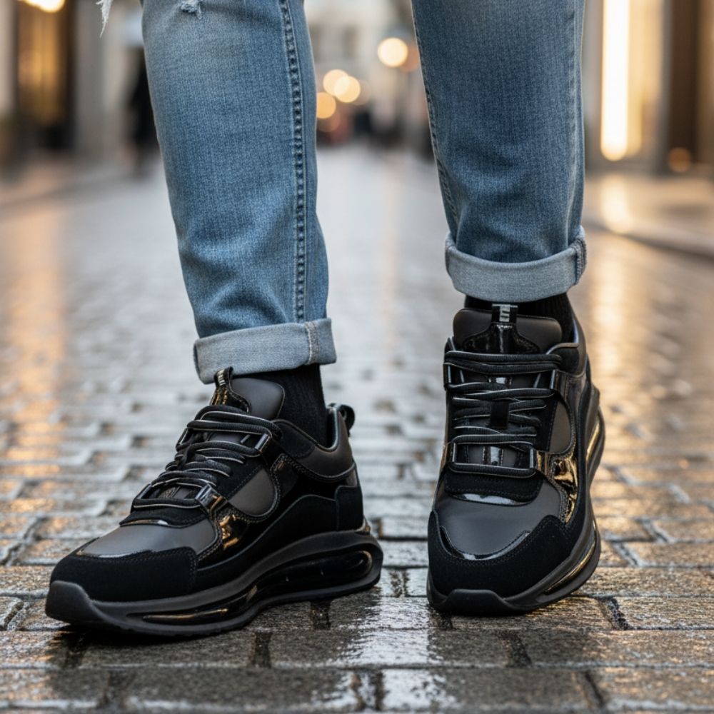 1098 Nubuk Hakiki Deri Sneakers