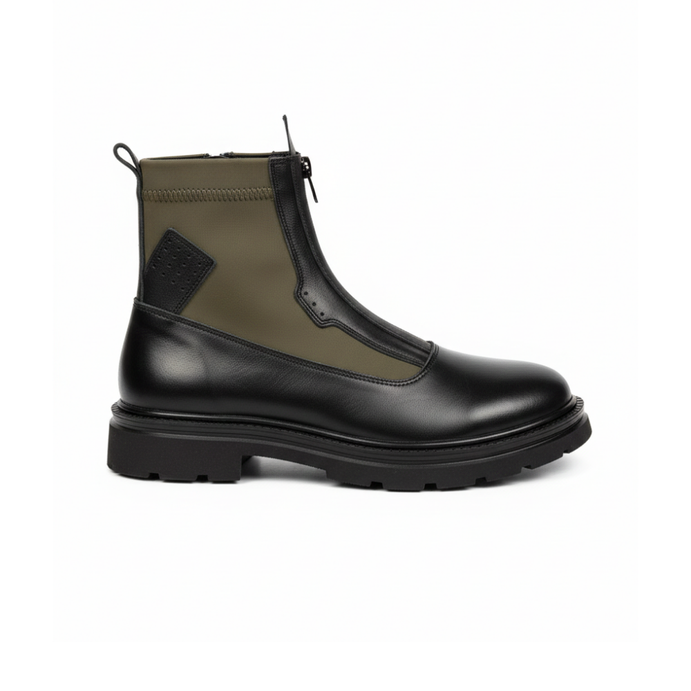 Streçli Hakiki Deri Bot