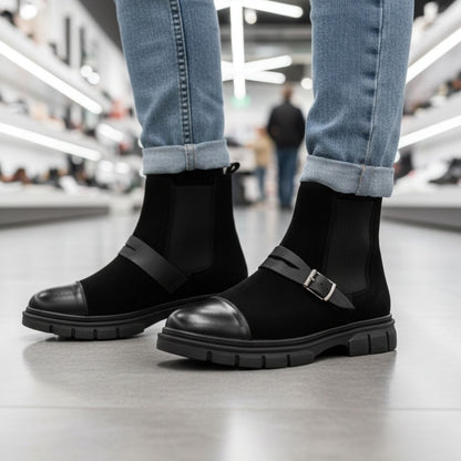 2041 Süet Hakiki Deri Bot