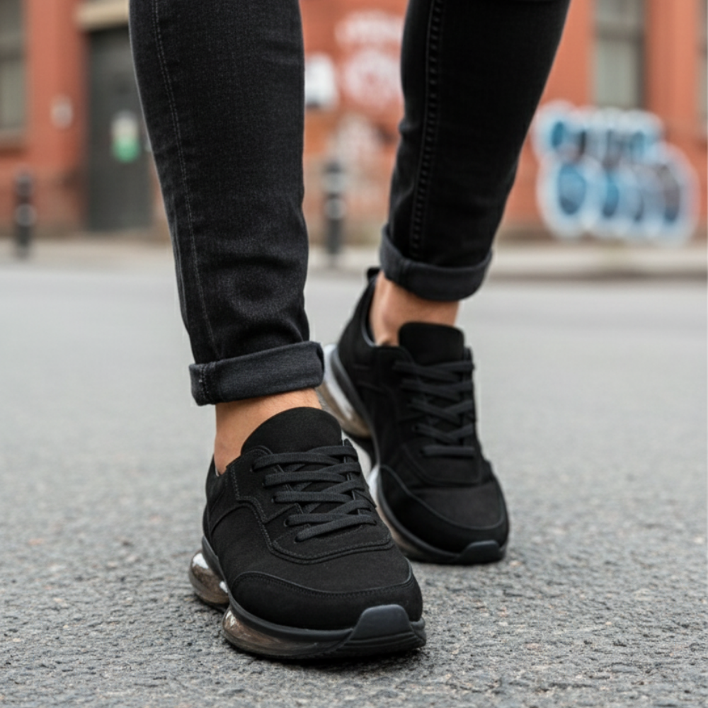 10000 Nubuk Hakiki Deri Sneakers