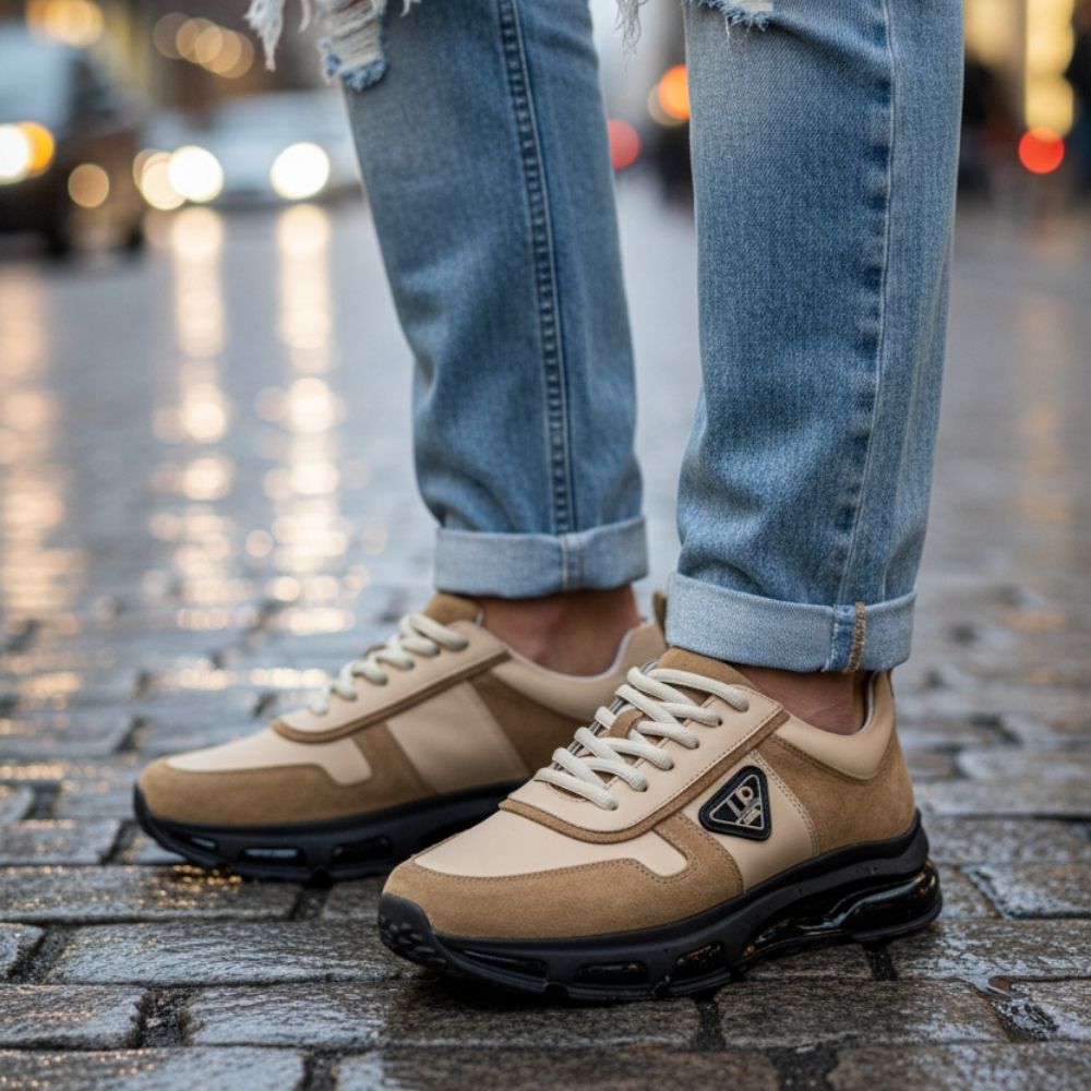 2027 Süet Hakiki Deri Sneakers