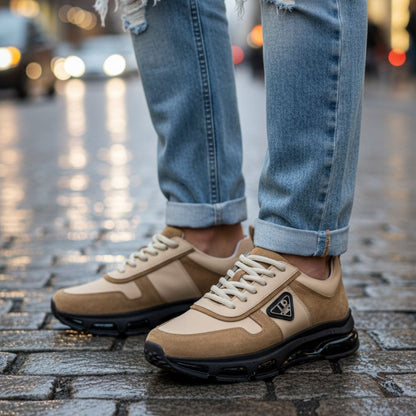 2027 Süet Hakiki Deri Sneakers