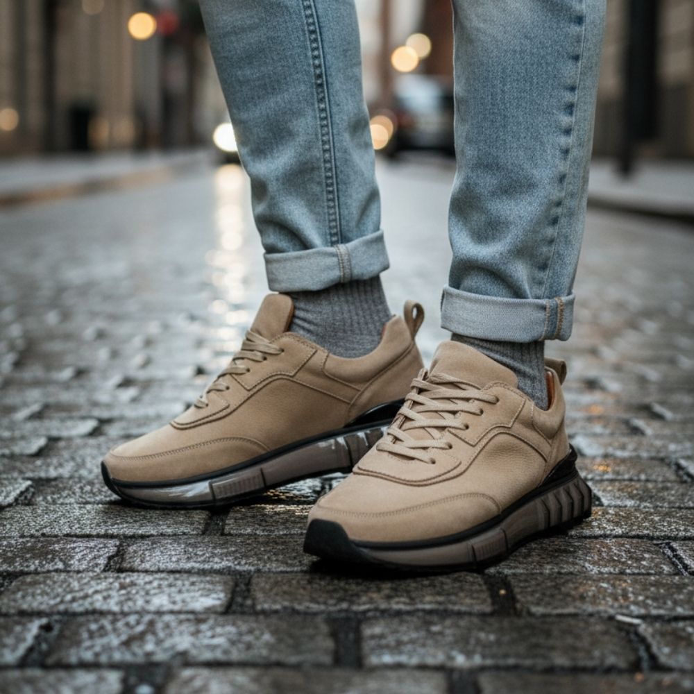 10000 Nubuk Sneakers