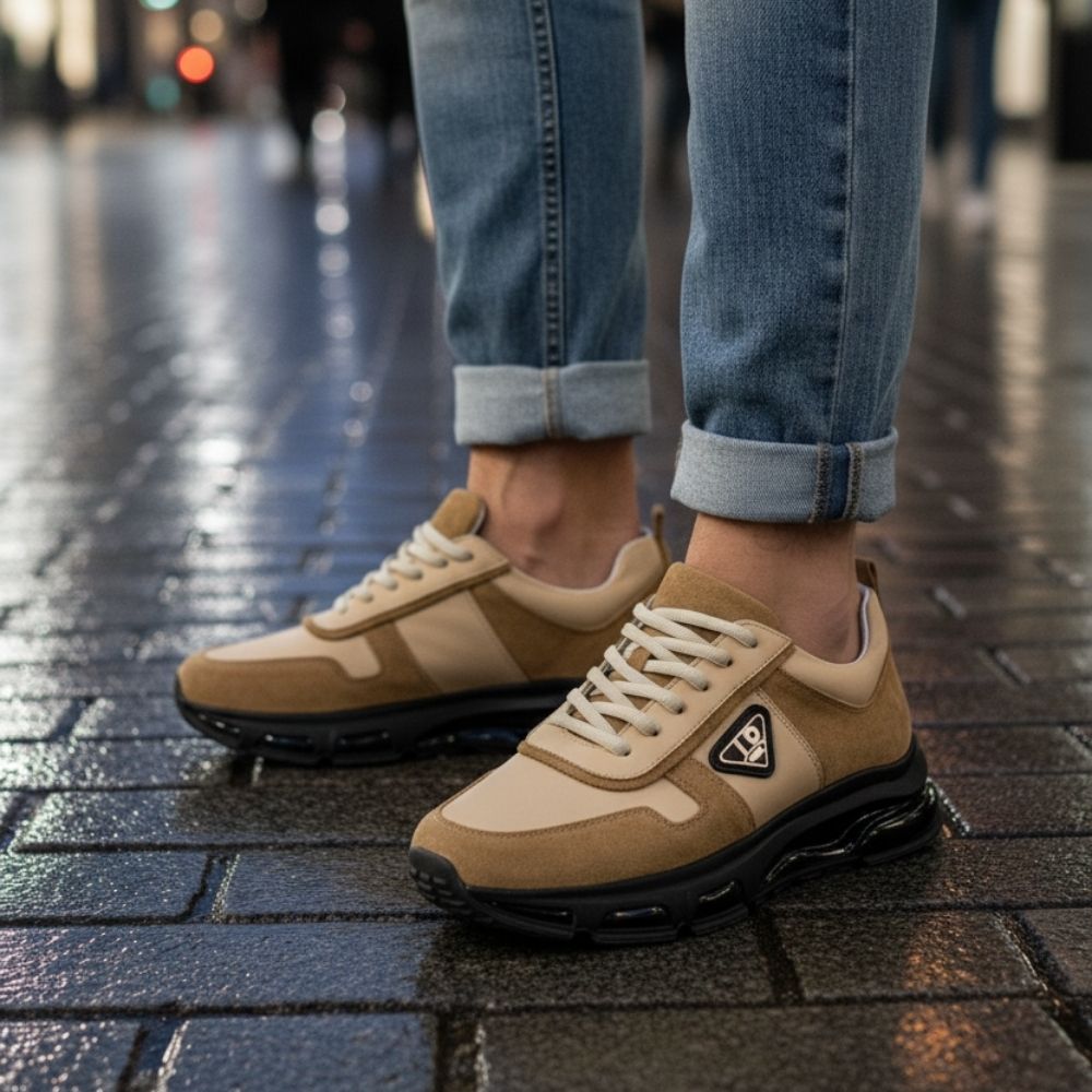 2027 Süet Hakiki Deri Sneakers